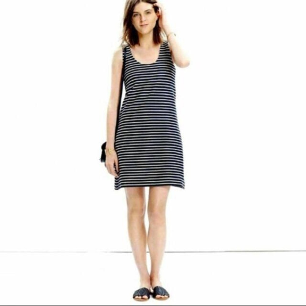 Madewell striped Tank Dress